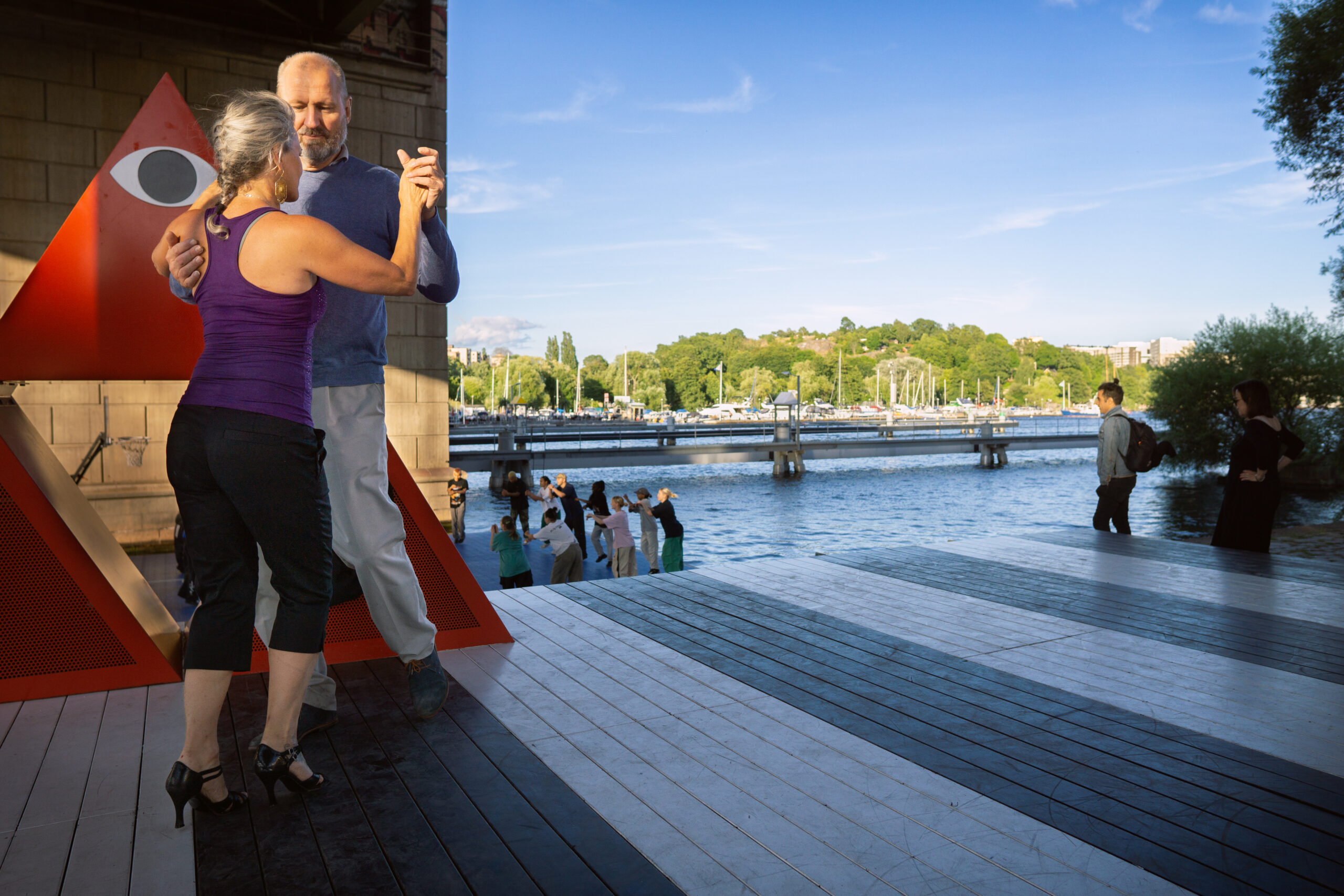 Argentinsk tango pardans Buenos Aires stil